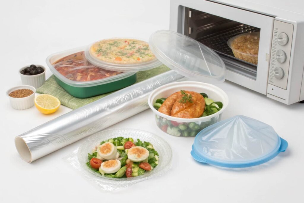 Alternatives to Aluminium Foil in the Microwave